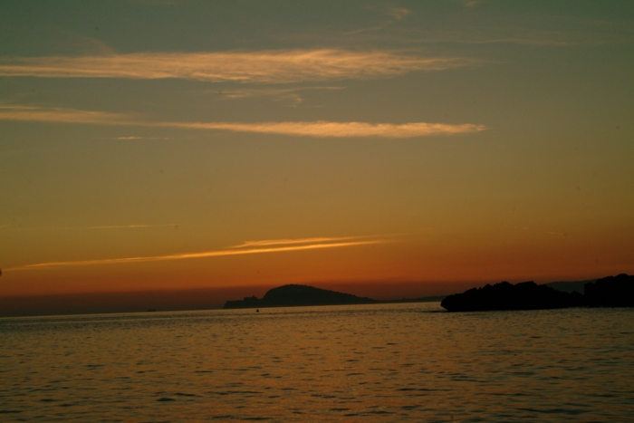 Tramonti sulla costa di Enea